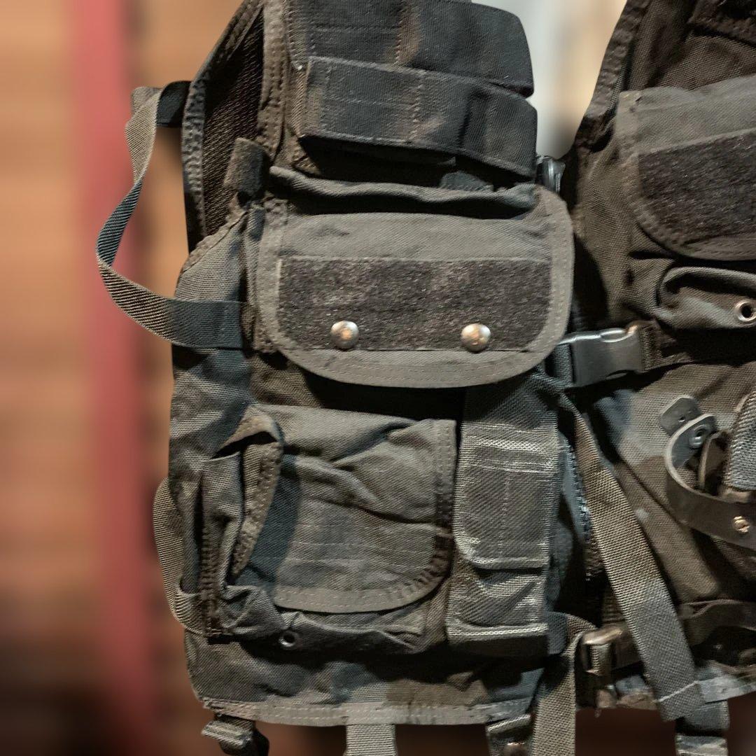 米軍放出US NAVY 海上警備　ロンドン　ブリッジ　フローテーションベスト中古