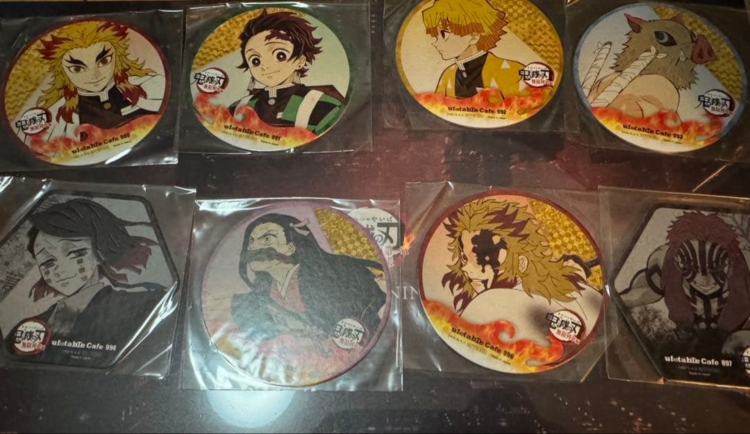 滅の刃　ufotable cafe コースター まとめ売り