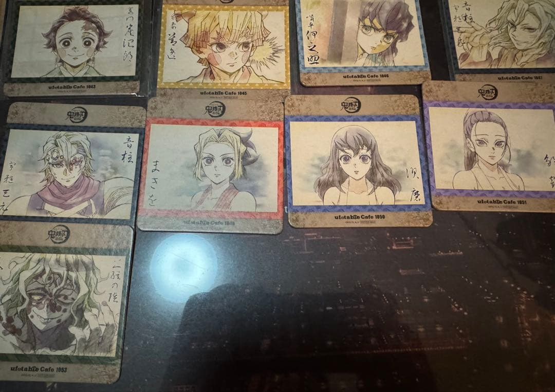 滅の刃　ufotable cafe コースター まとめ売り