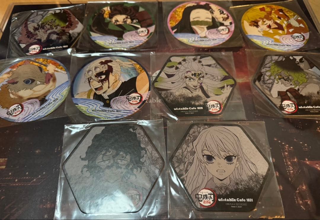 滅の刃　ufotable cafe コースター まとめ売り