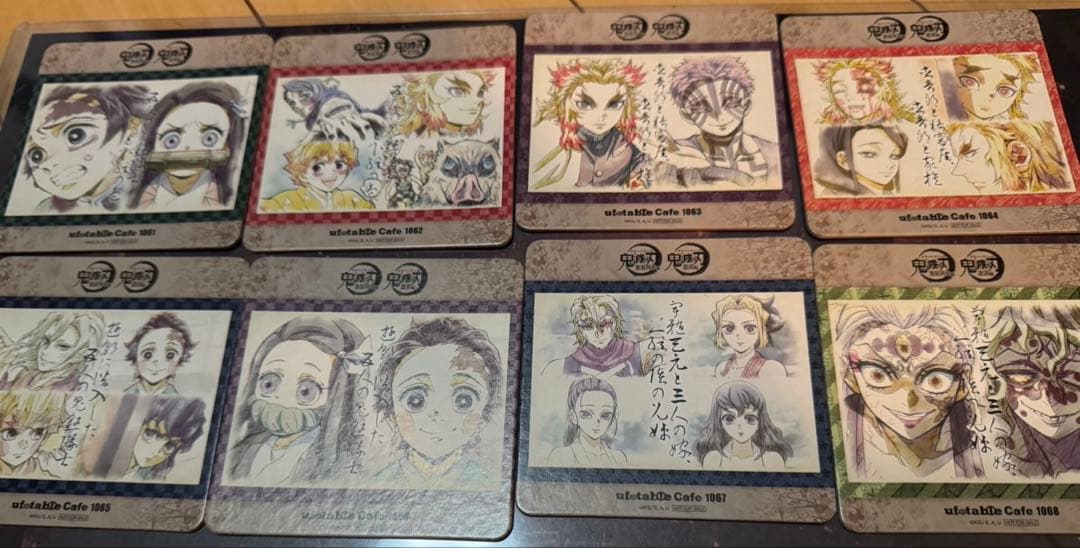 滅の刃　ufotable cafe コースター まとめ売り