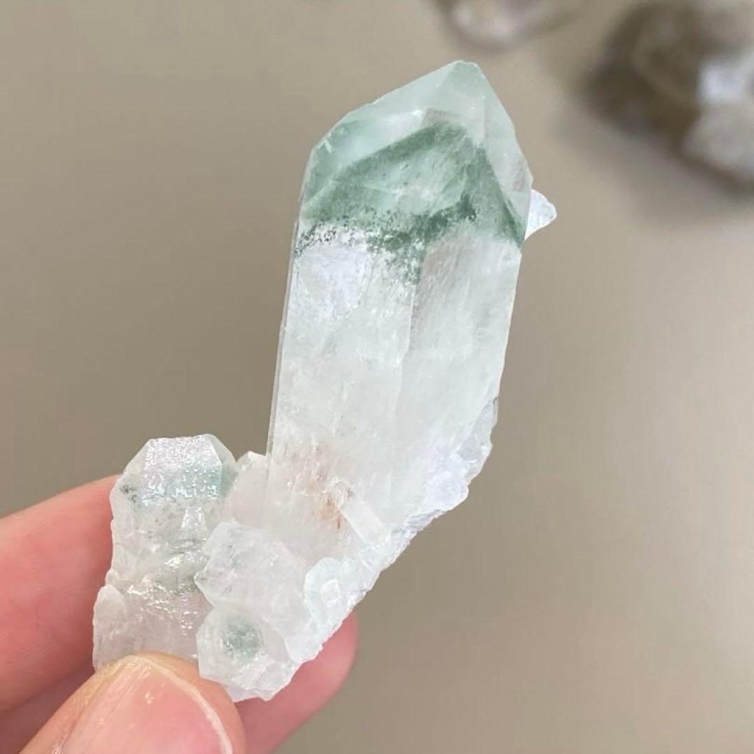 希少 ガネーシュヒマール 水晶 グリーンファントム 天然石 パワーストーン