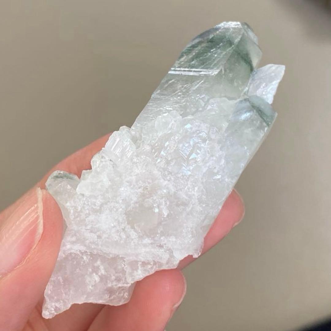 希少 ガネーシュヒマール 水晶 グリーンファントム 天然石 パワーストーン