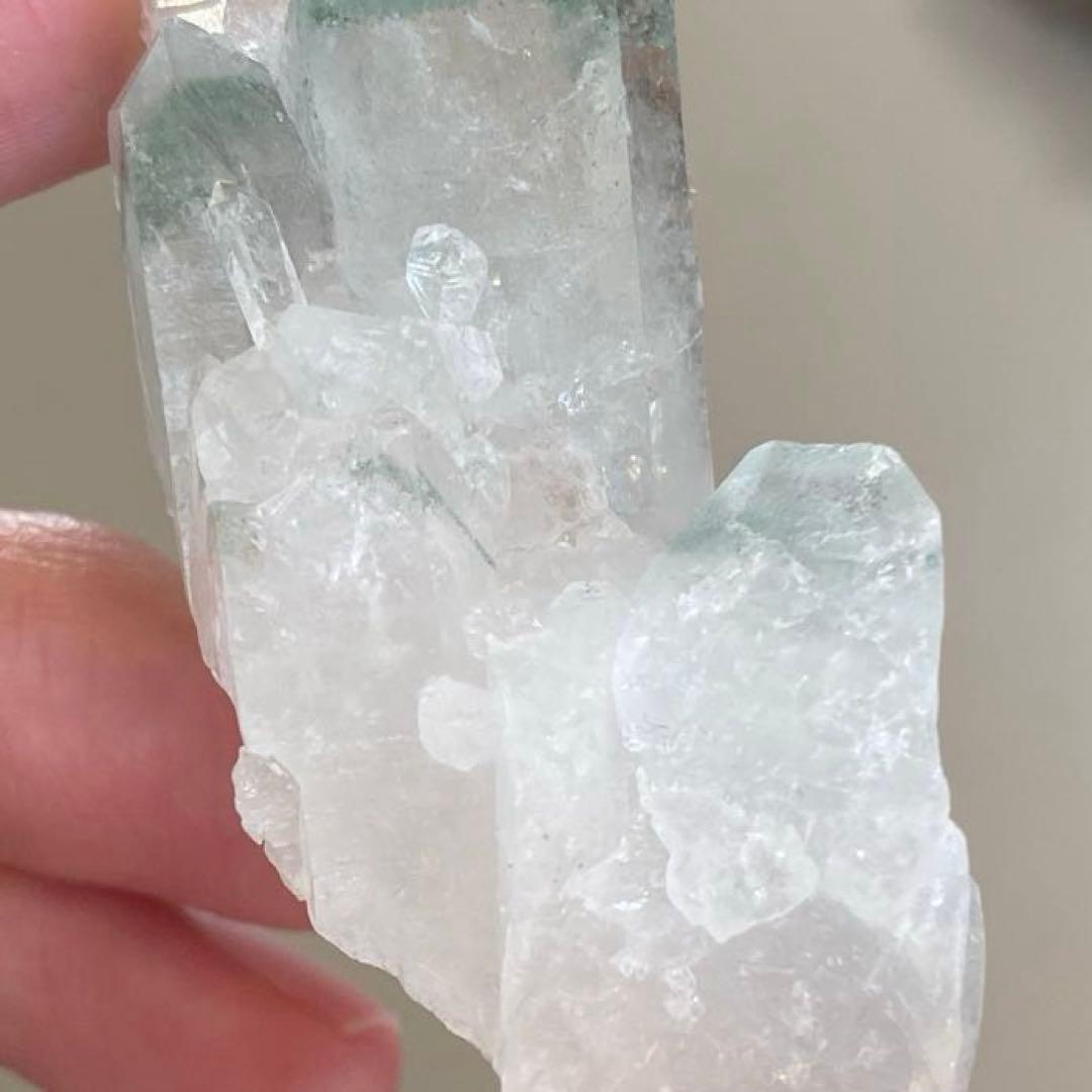 希少 ガネーシュヒマール 水晶 グリーンファントム 天然石 パワーストーン