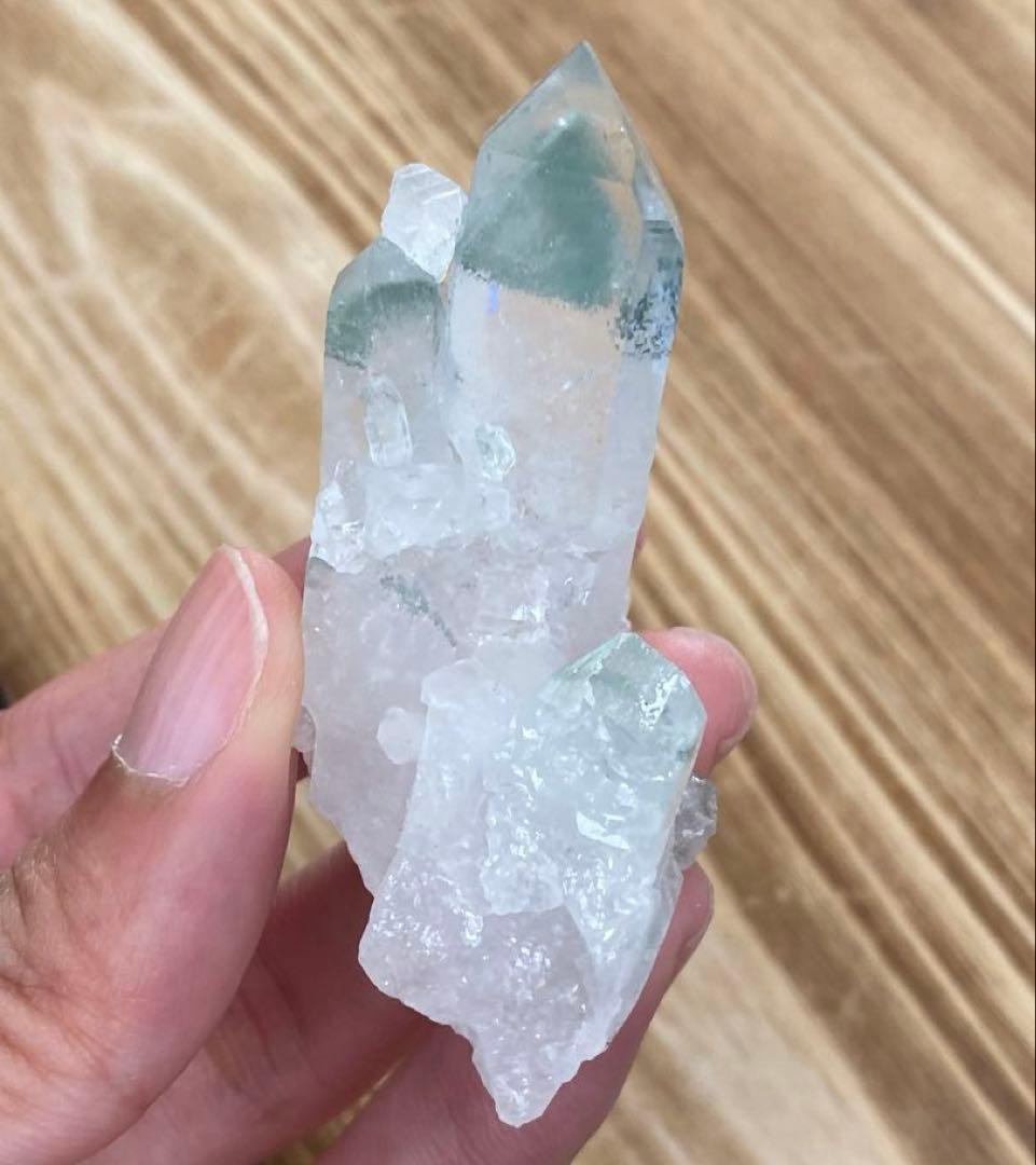 希少 ガネーシュヒマール 水晶 グリーンファントム 天然石 パワーストーン