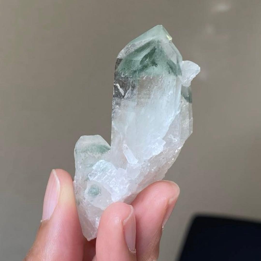 希少 ガネーシュヒマール 水晶 グリーンファントム 天然石 パワーストーン