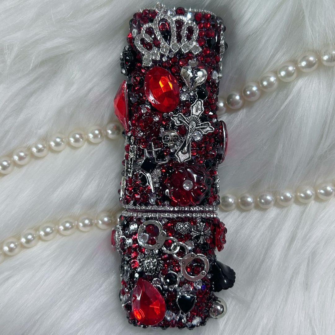 iQOS イルマワン デコケース アイコスデコ 現品限り 赤 黒 地雷系