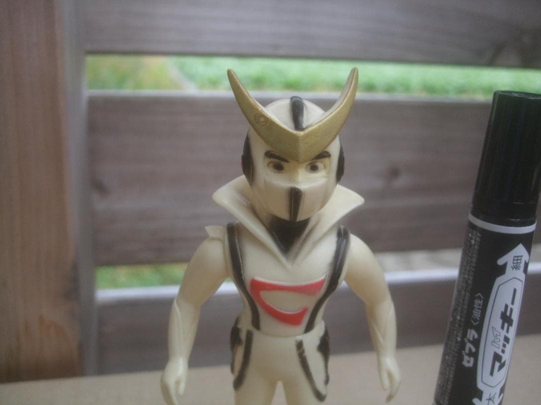 s*i様 当時物★ブルマァク新造人間キャシャーン★ソフビ★タツノコプロ