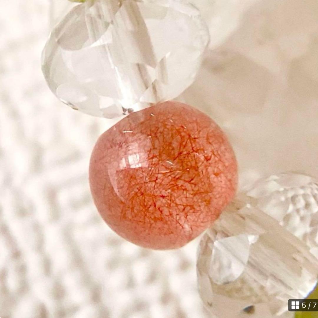 yy  ★ブレスレット ストロベリークォーツ ♪ 364&361