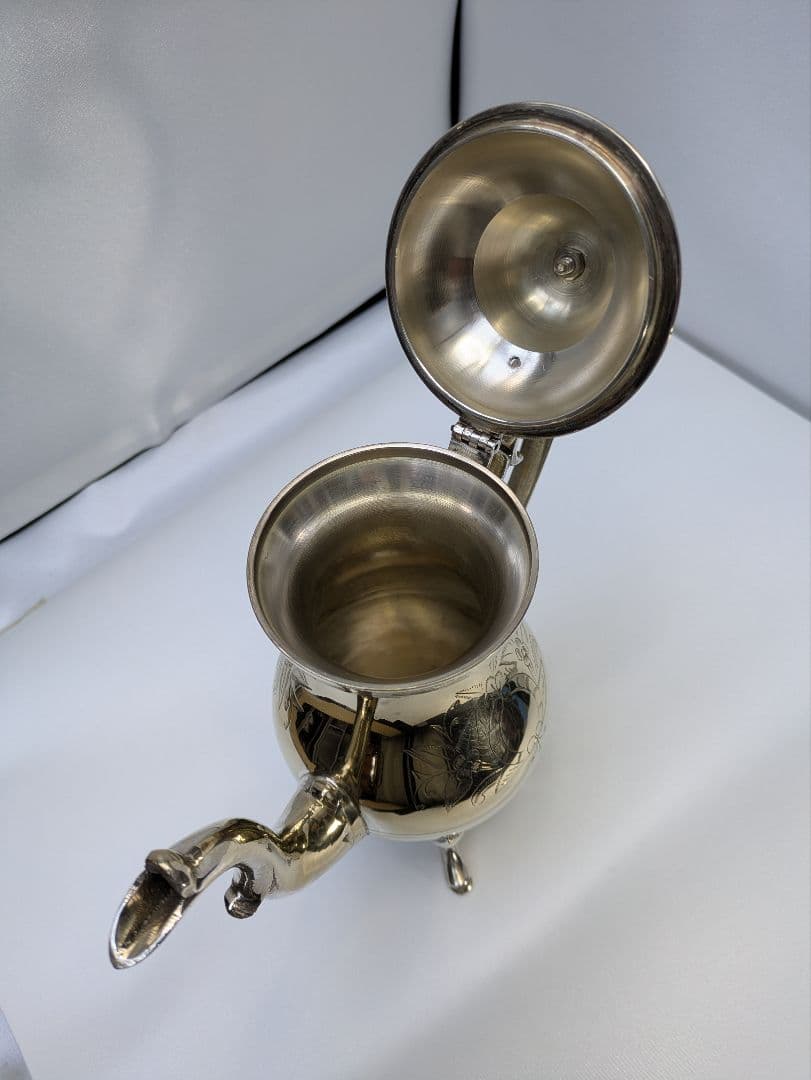 ☆b522、銀製品 シルバープレート コーヒーポット ティーポット a