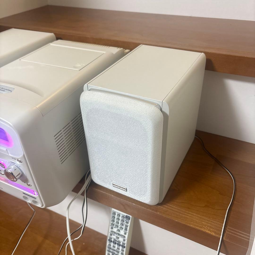 Victor マイクロコンポCD、MD、カセット、スピーカーセット ★動作確認済