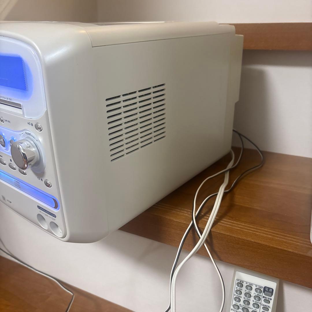 Victor マイクロコンポCD、MD、カセット、スピーカーセット ★動作確認済
