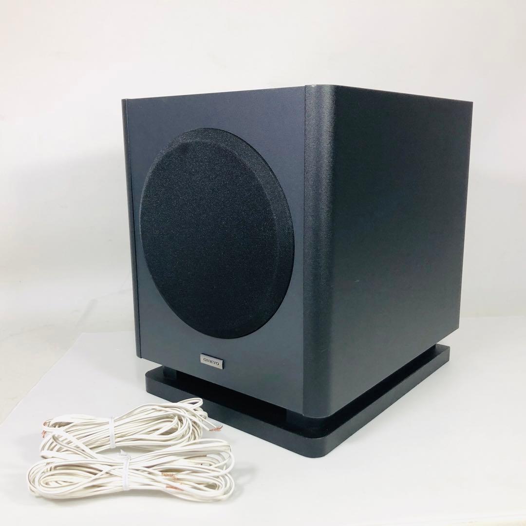 コンパクトなのに、響く重低音。ONKYO SWA-V60 サブウーファー