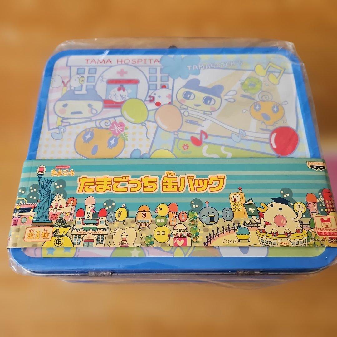 たまごっち　缶バッグ　ポーチ　セット