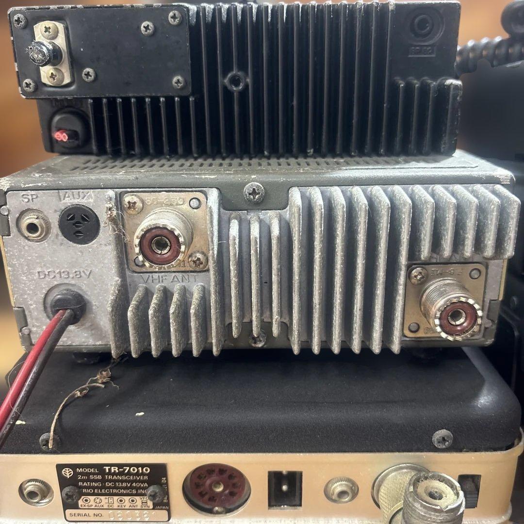 アマチュア無線受信機6台セット【ジャンク】