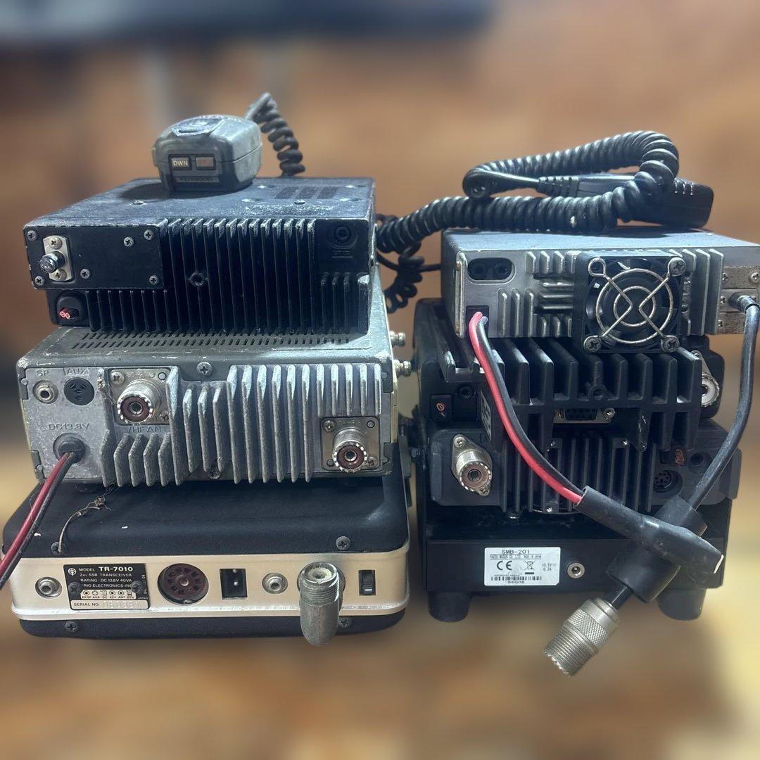 アマチュア無線受信機6台セット【ジャンク】