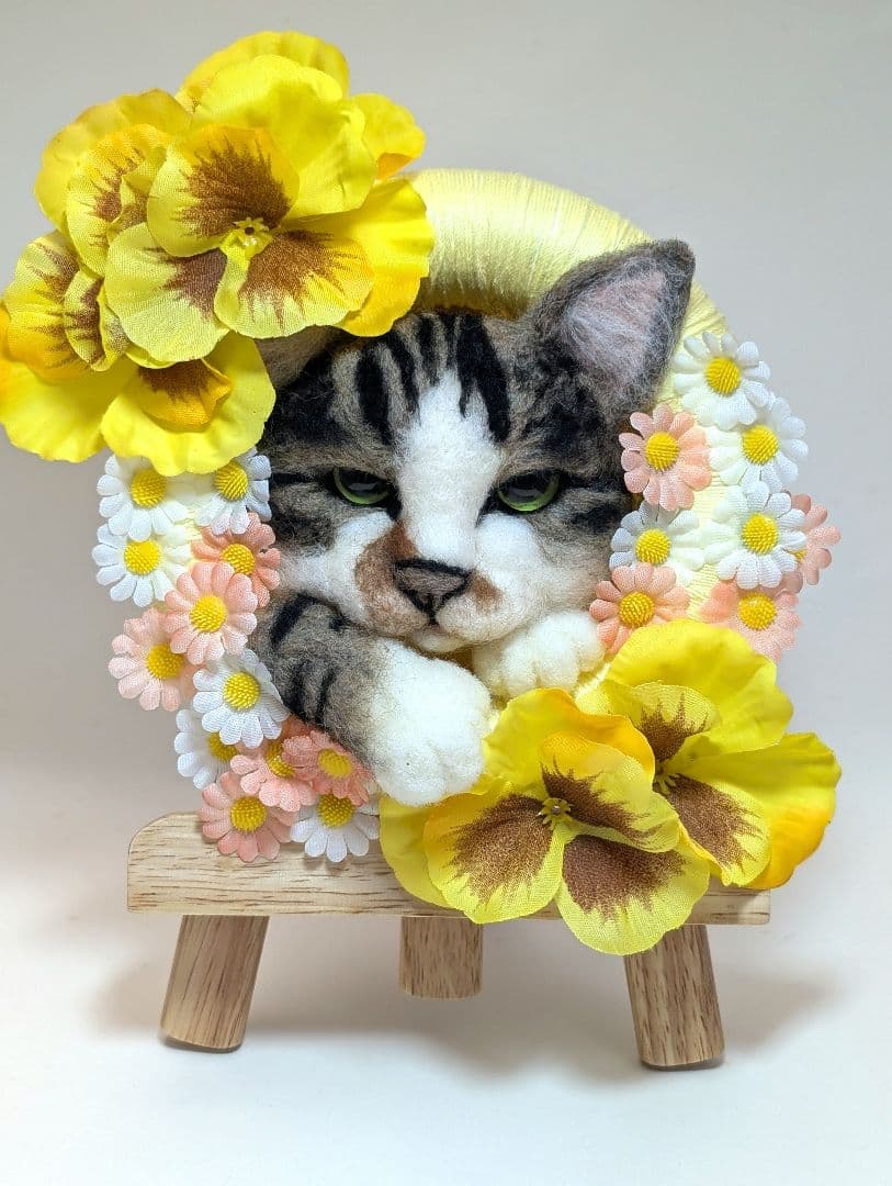 おもちオーダーメイドページ　羊毛フェルト