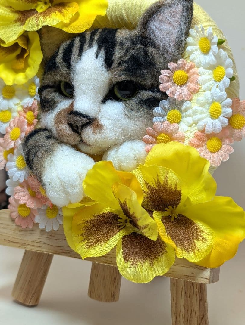 おもちオーダーメイドページ　羊毛フェルト