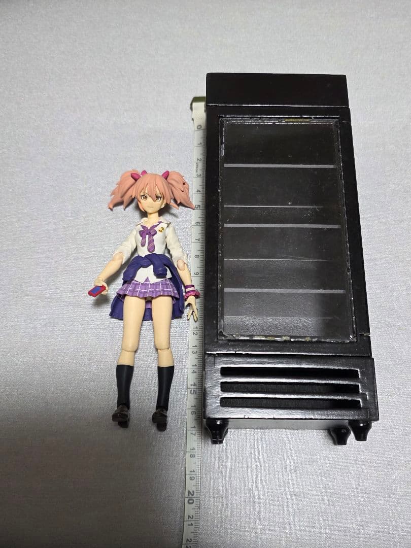 1/12スケール　コンビニ　棚　レジ　冷蔵庫　figma フィギュアーツ