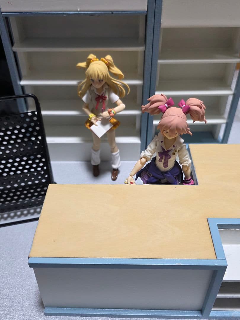 1/12スケール　コンビニ　棚　レジ　冷蔵庫　figma フィギュアーツ