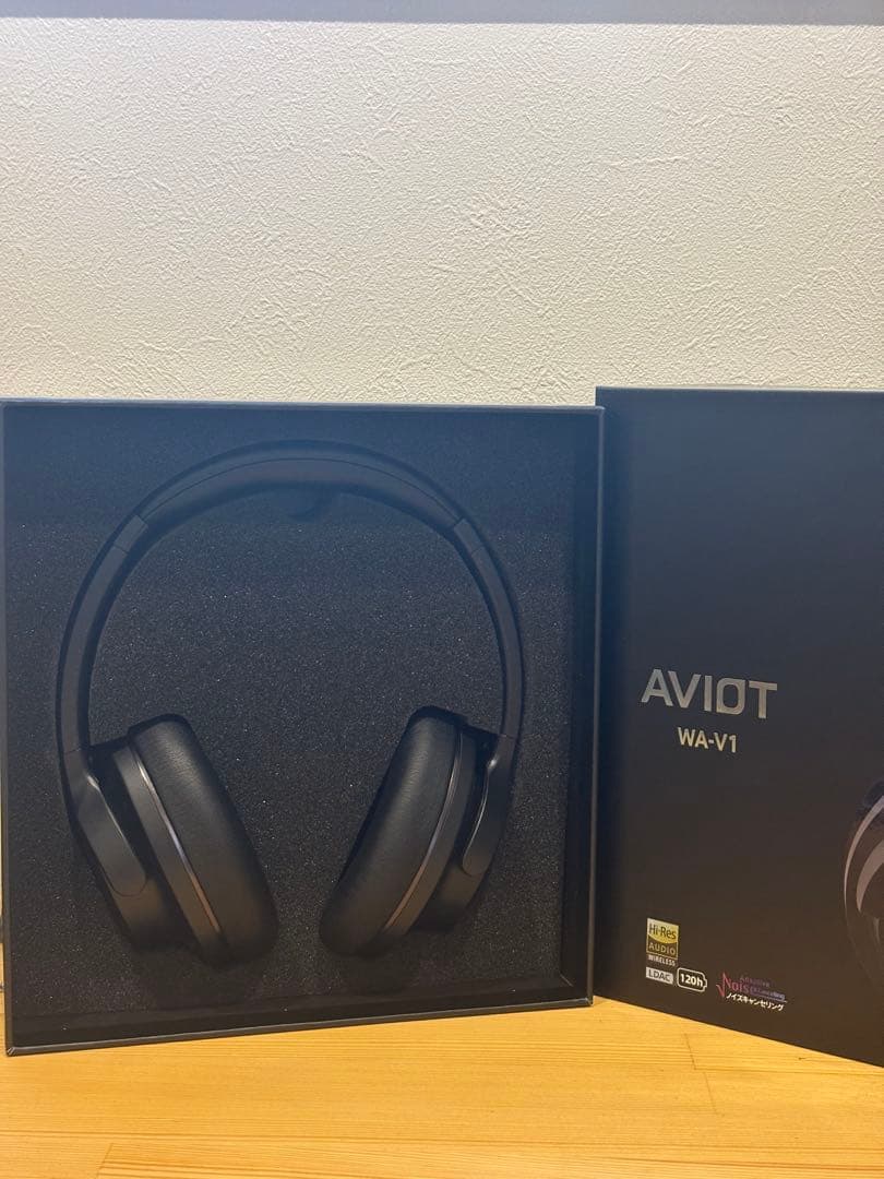 値下げしました！AVIOT ワイヤレスヘッドホン 付属品あり