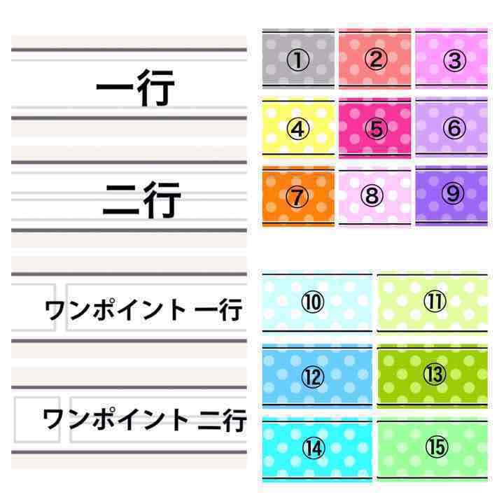 °❅:*.お名前シール５シートセット❅:*.。