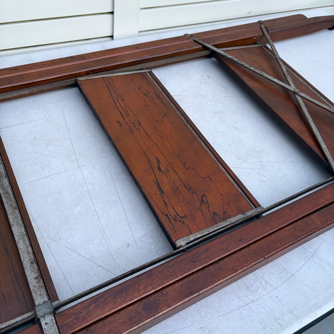 1970年代 ビンテージ 木製折畳脚立 ミッドセンチュリー