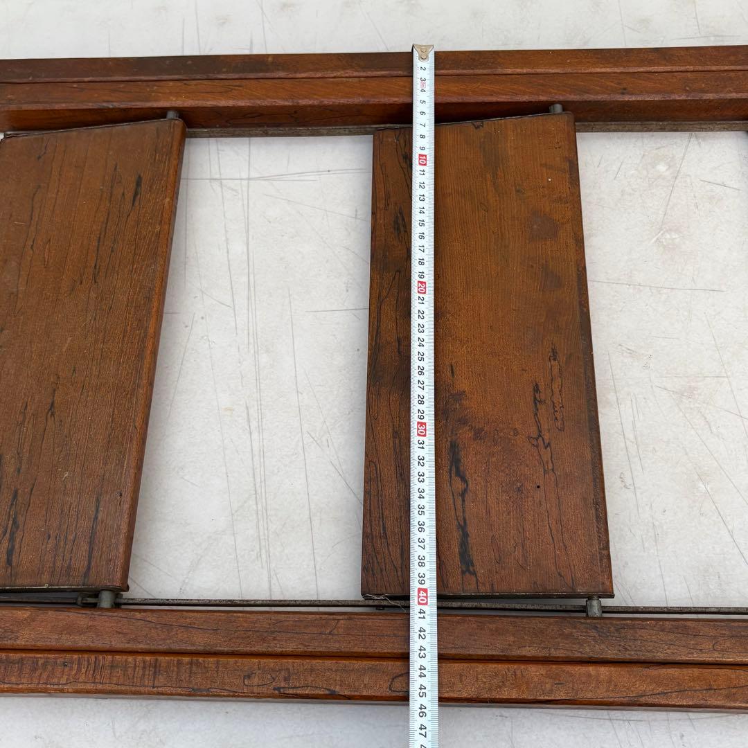 1970年代 ビンテージ 木製折畳脚立 ミッドセンチュリー