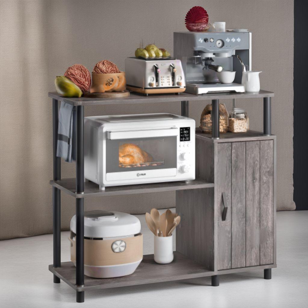 キッチン収納オープンシェルフ 大容量 ラック 収納棚