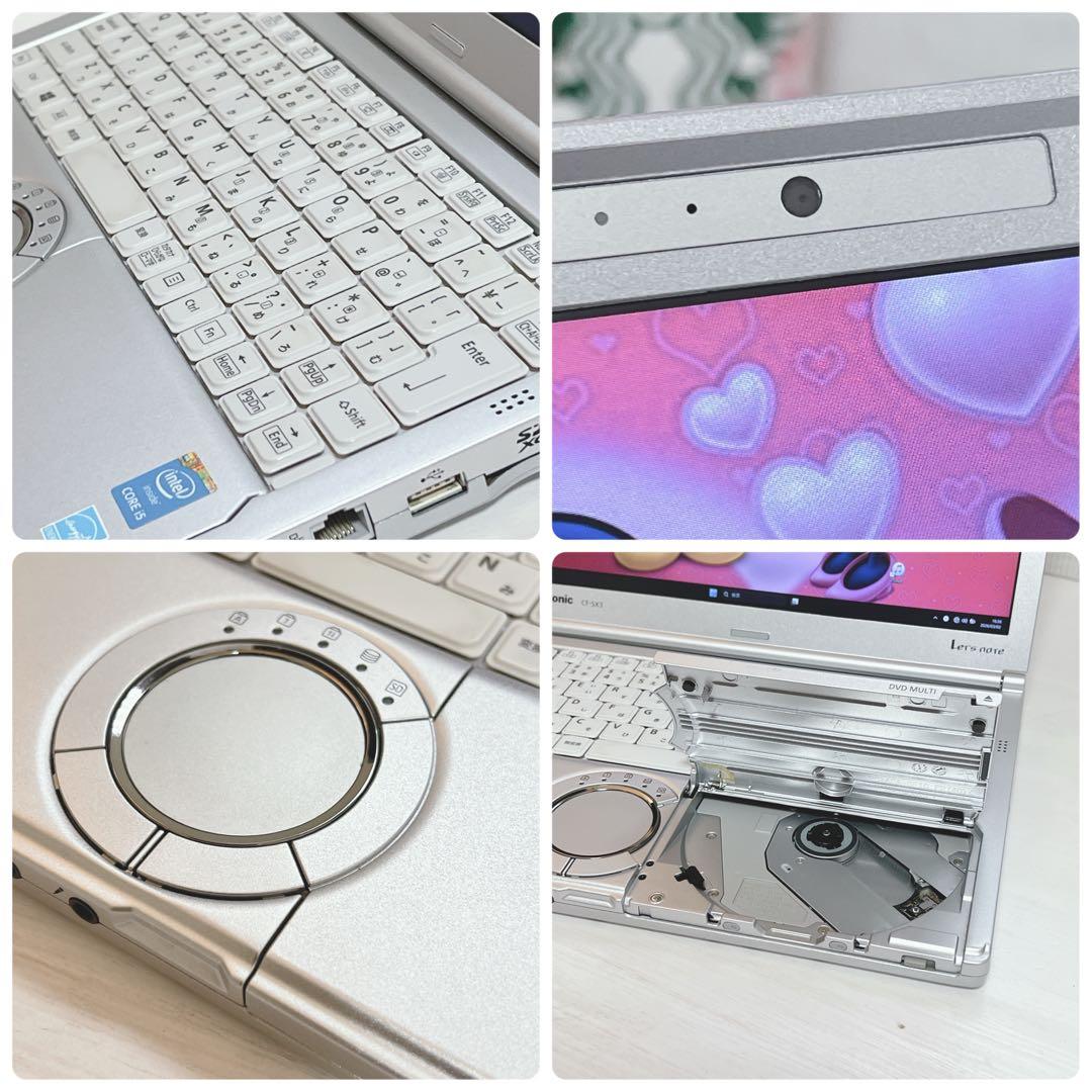 軽量、メモリ8G、コアi5、高速SSD、オフィス2021、イラレあり、カメラ
