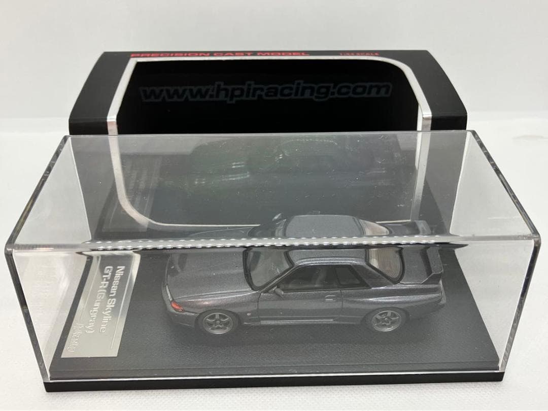 ★1/43★ニッサン スカイライン GT-R★R32★ガングレーメタリック★日産