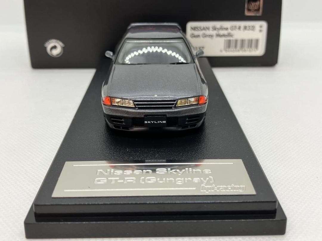 ★1/43★ニッサン スカイライン GT-R★R32★ガングレーメタリック★日産