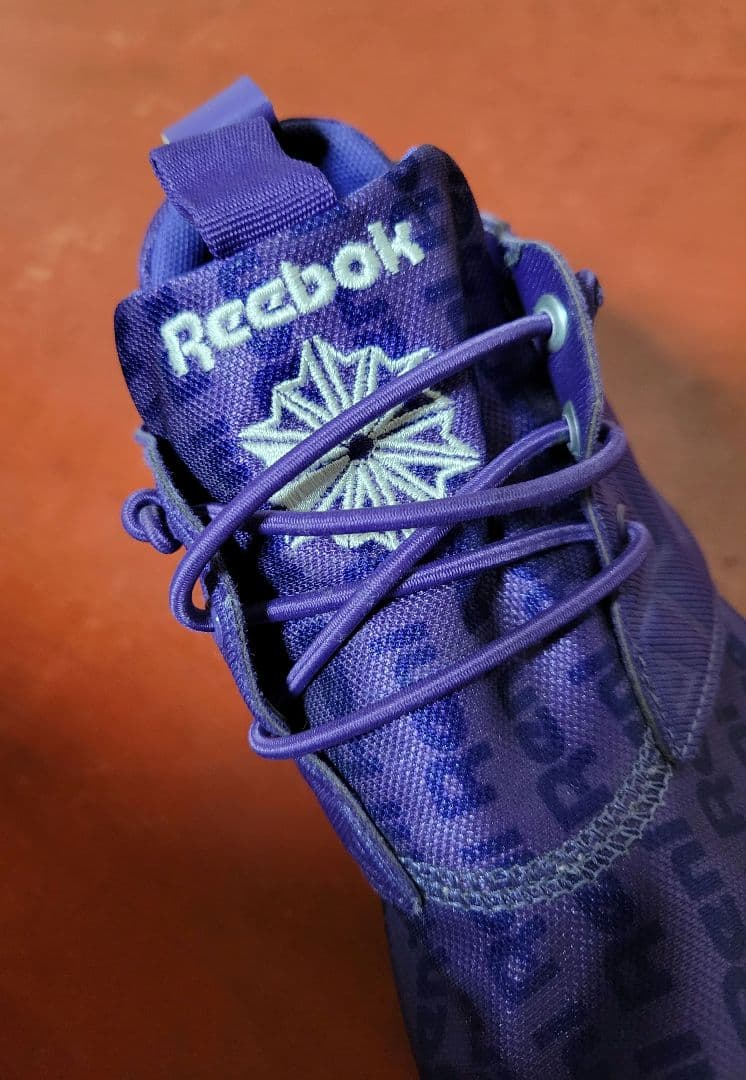 ももクロ Reebokリーボック スニーカー れにちゃん パープル 23.5cm