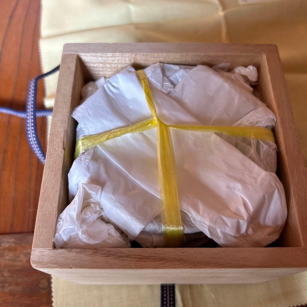 木箱入り 備前焼　山本竜一　小皿五枚