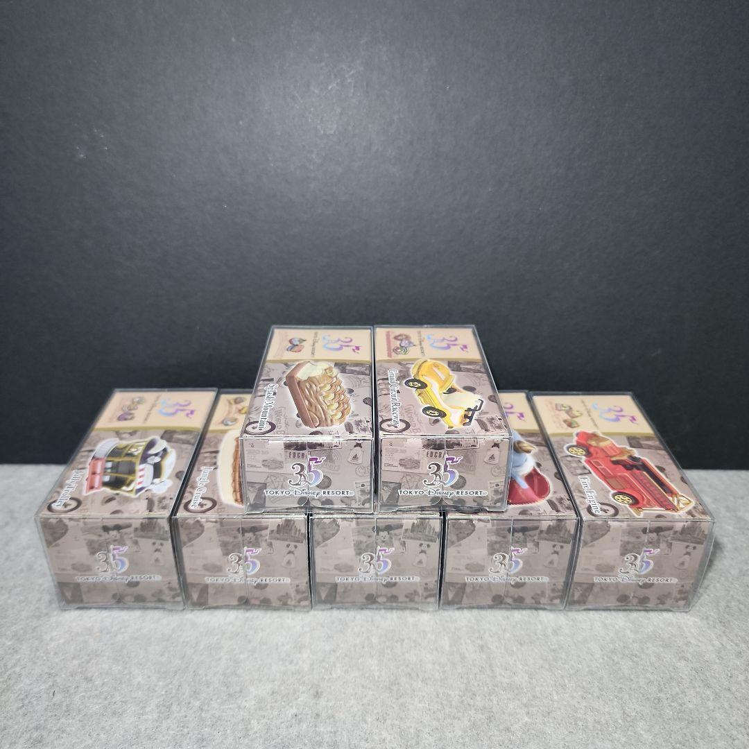 ディズニートミカ ディズニーリゾート35周年記念トミカ ７台セット