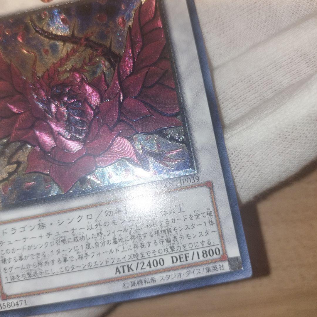遊戯王 ブラック・ローズ・ドラゴン レリーフ