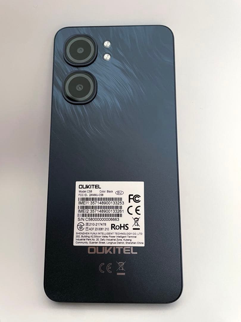 OUKITEL C58 スマートフォン 本体