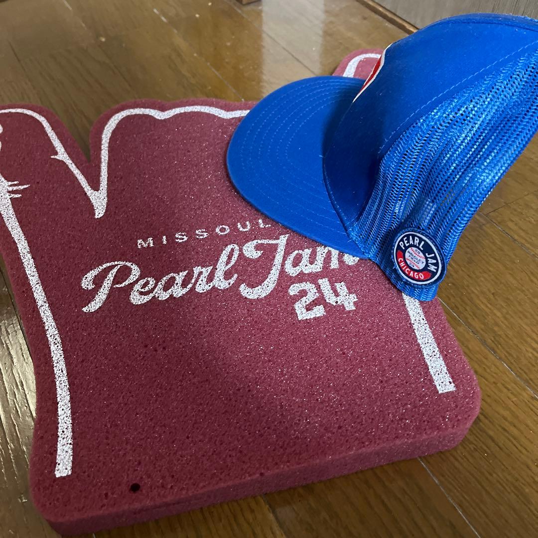 Pearl Jam 公式キャップ とグッズ　祝エディー・ヴェダー来日！