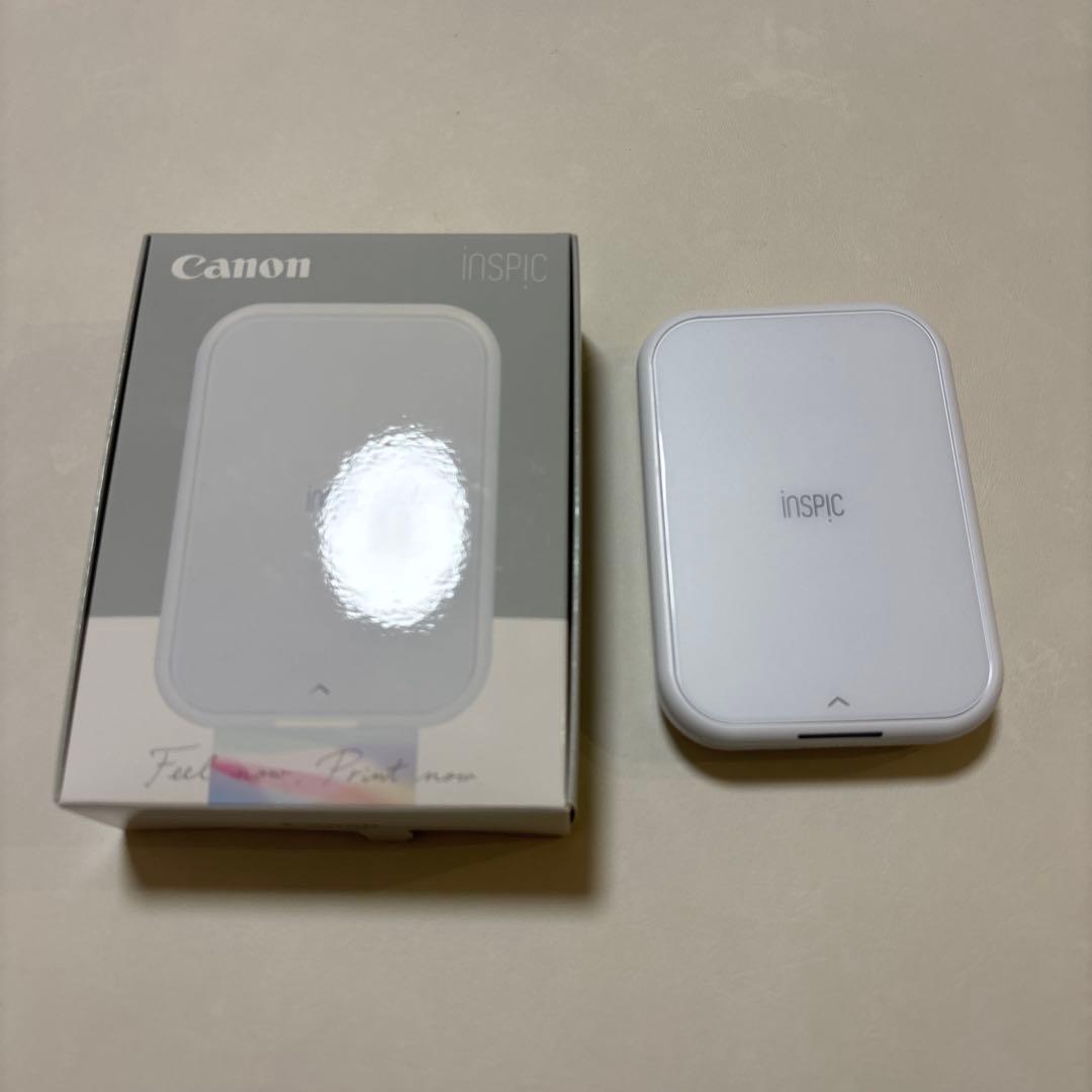 美品　Canon PV-223-WH WHITE キャノンZINKフォトペーパー