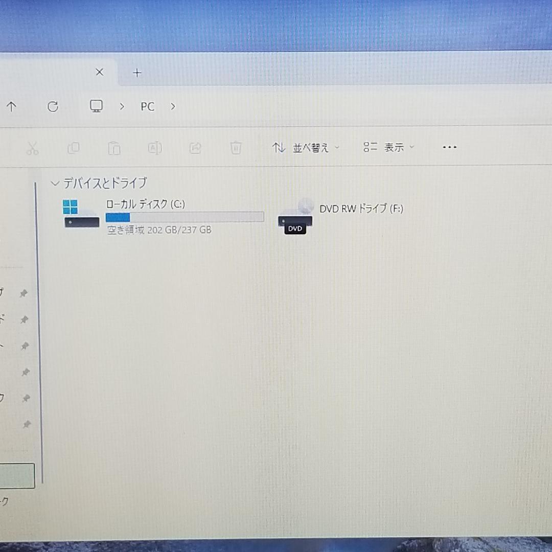 SSD Win11 DVD再生可 即使用可ノートPC 富士通 (E3429)