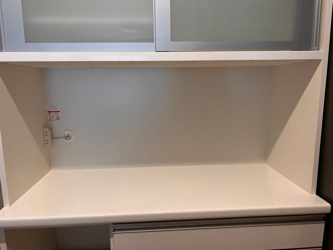 【美品】松田家具 サマーレンジ 食器棚 幅120cm 引取りor着払い配送
