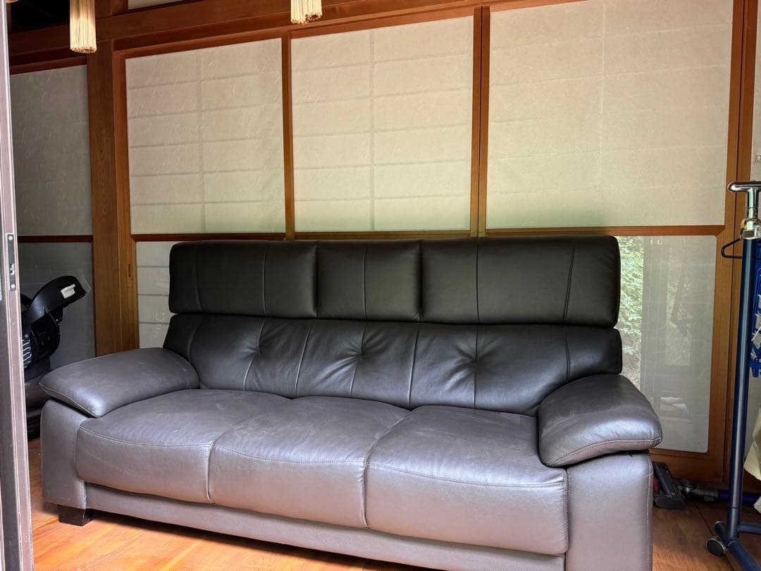 3人+2人掛けソファ【引き取り専用:千葉県柏市】　かねたや