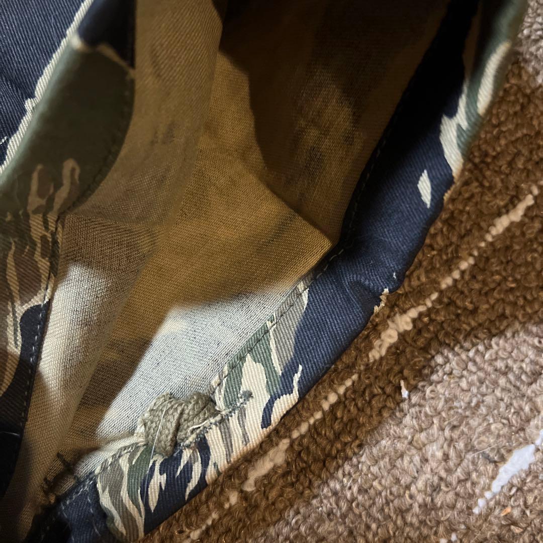 60年代　実物　米軍　ベトナム戦　タイガーストライプ　タイガーカモ