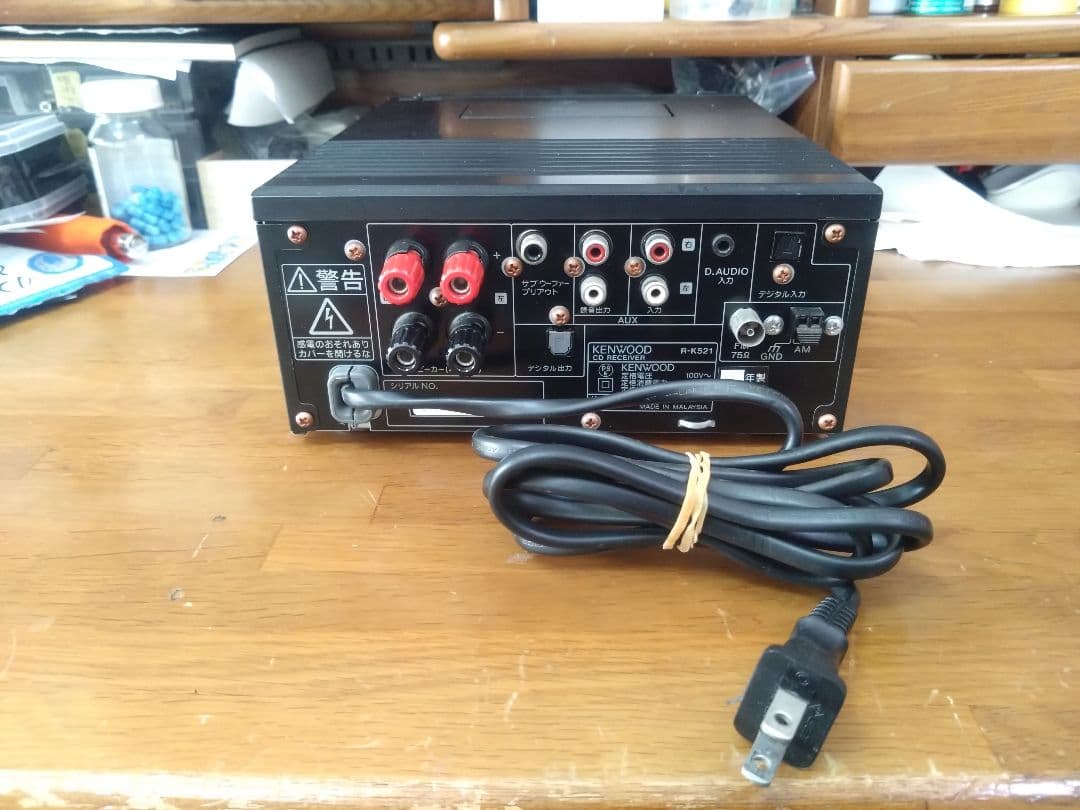 【動作確認済】KENWOOD R-K521 CDレシーバー