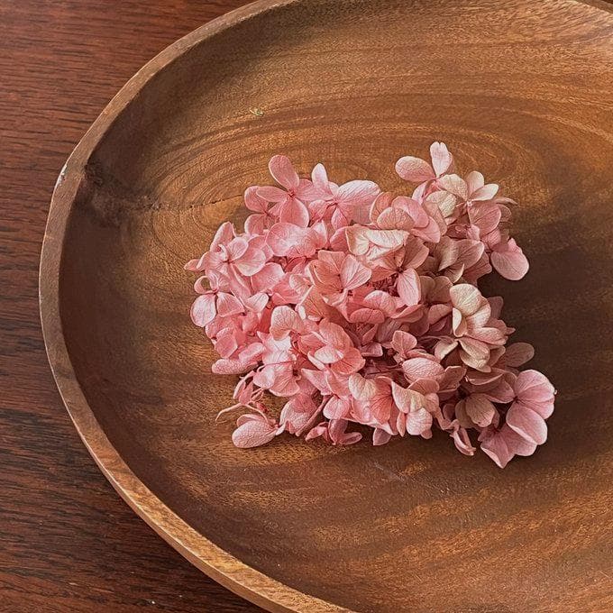 コーラルピンク＆バターミルクのアネモネスワッグ（ブーケ）Lふっくらタイプ　再販