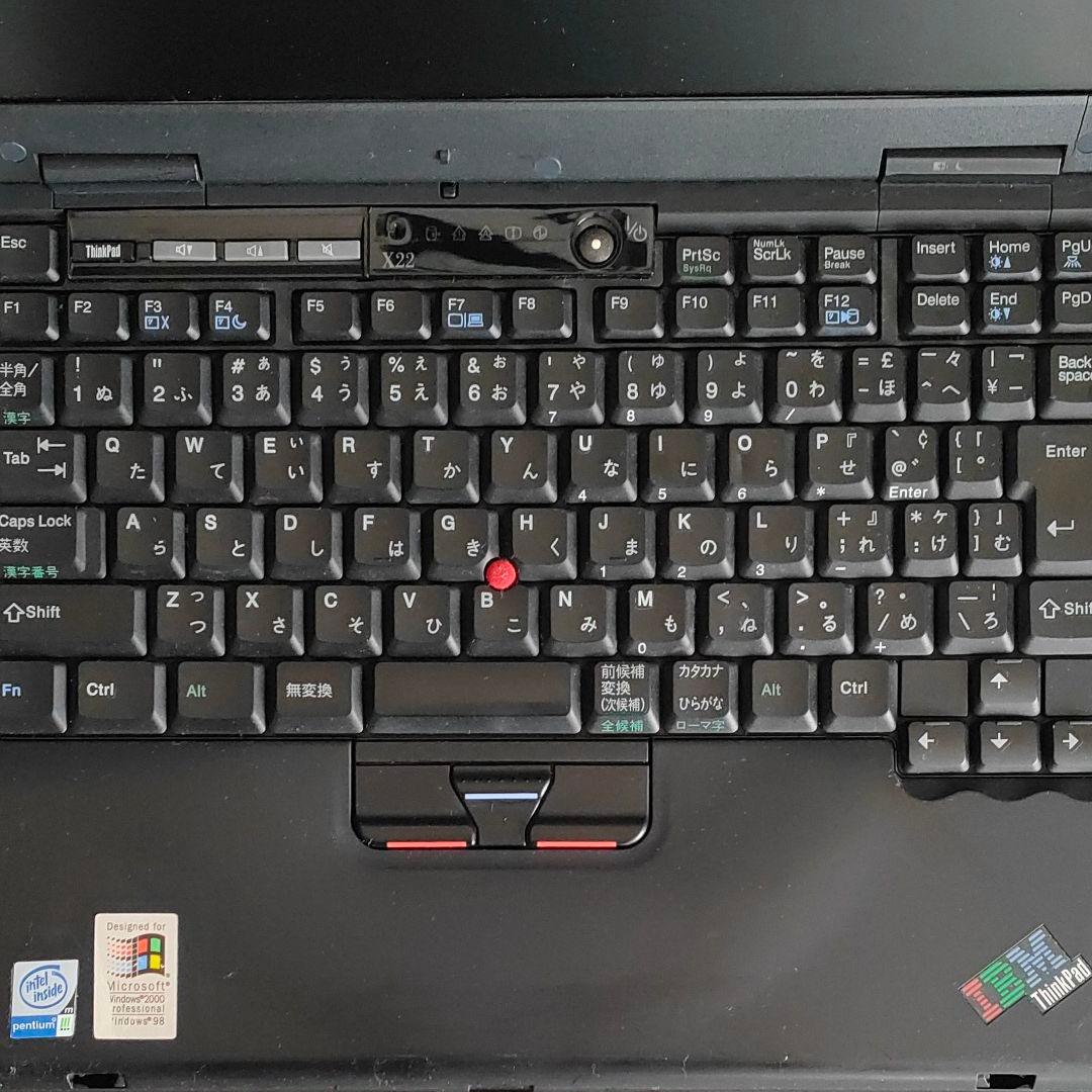 Thinkpad X22 希少品 比較的美品