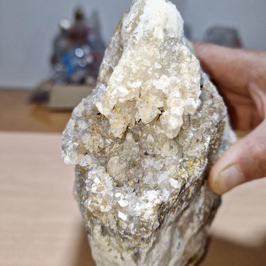水晶　原石　クラスター