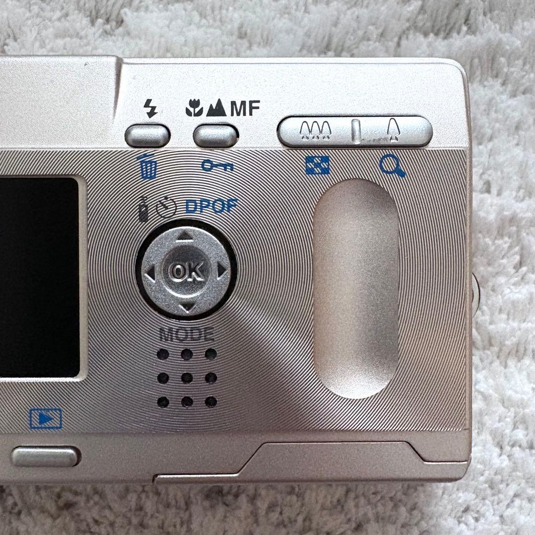 【動作品】PENTAX ペンタックス Optio S4 レトロコンデジ シルバー
