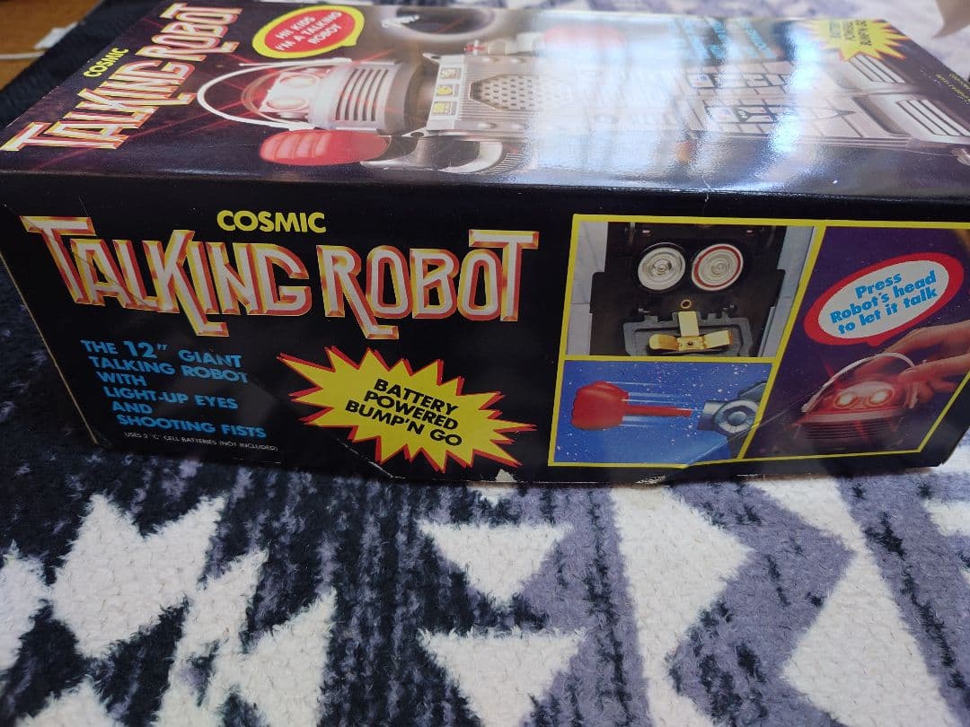 【箱有り】希少 COSMIC トーキング ロボット TALKING ROBOT