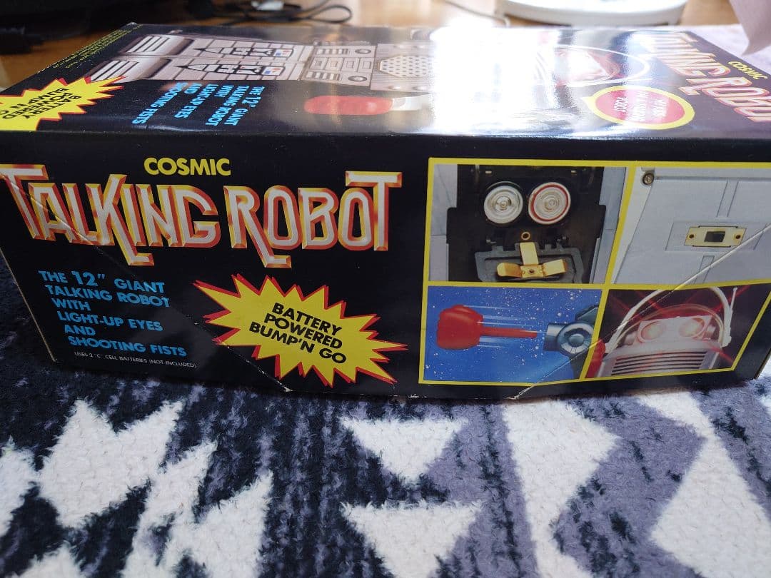【箱有り】希少 COSMIC トーキング ロボット TALKING ROBOT